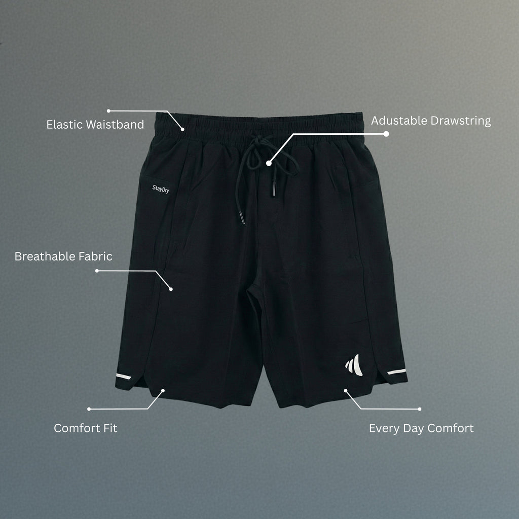 Men's Quick Dry Drawstring Lightweight Shorts with Pockets