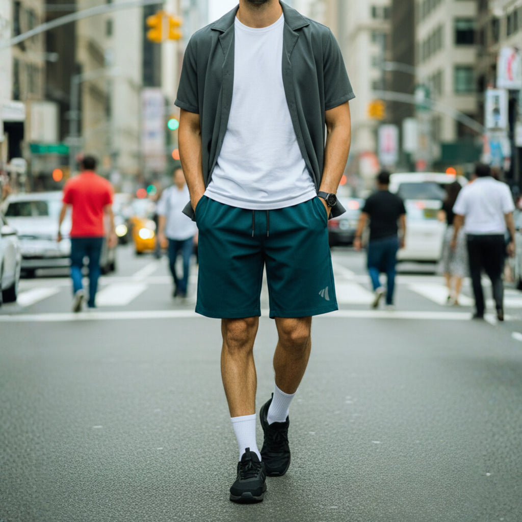 Men's Quick Dry Drawstring Lightweight Shorts with Pockets