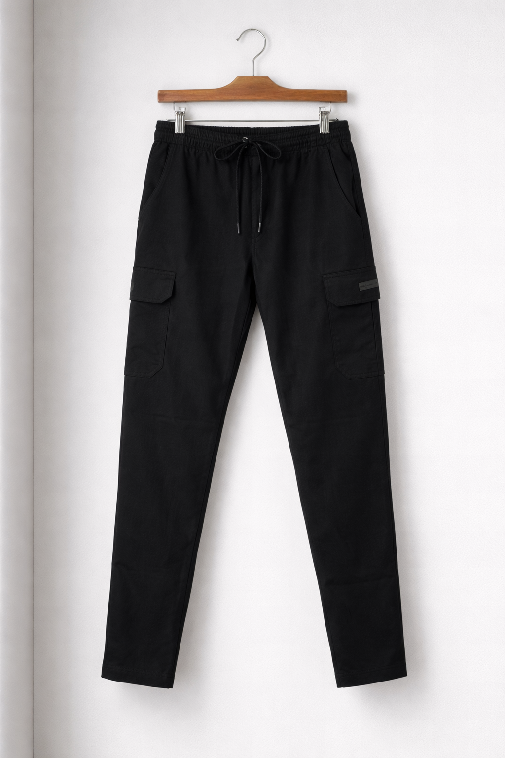 Elevated Street Cargo Pants – Black Edition