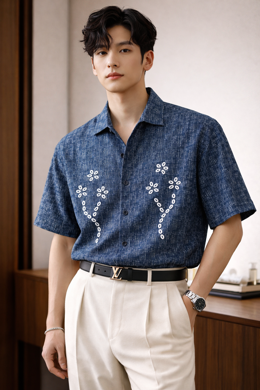 Men's Oversized Casual Shirt